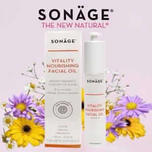 Sonage Vitality Nourishing Facial Oil with Marula & Argan Oil 20ml *BNIB